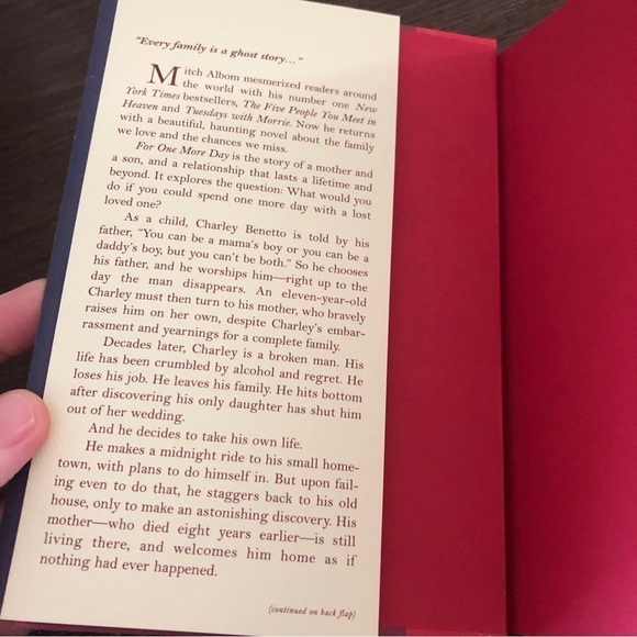 For One More Day by: Mitch Albom hardback book - Picture 2 of 7